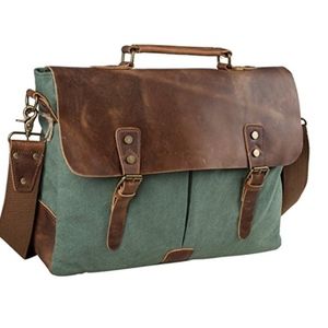 NEW -Peacechaoscotton Cross Body Laptop Messenger